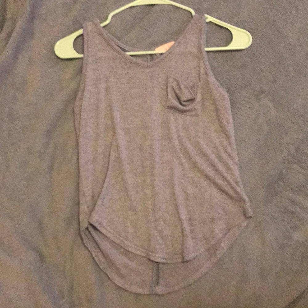 Blue tank top